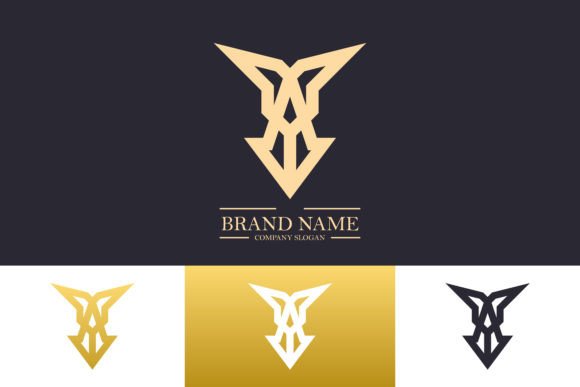 Download Simple Golden Trophy Logo Design - Simple Collection