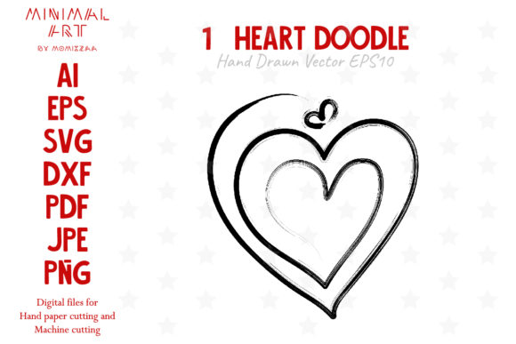 Download Hearts Doodle Valentine Clip-art - Hearts Collection