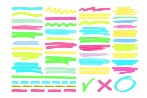 Download Marker Lines. Color Ink Pen Brush Stroke - Ink Collection
