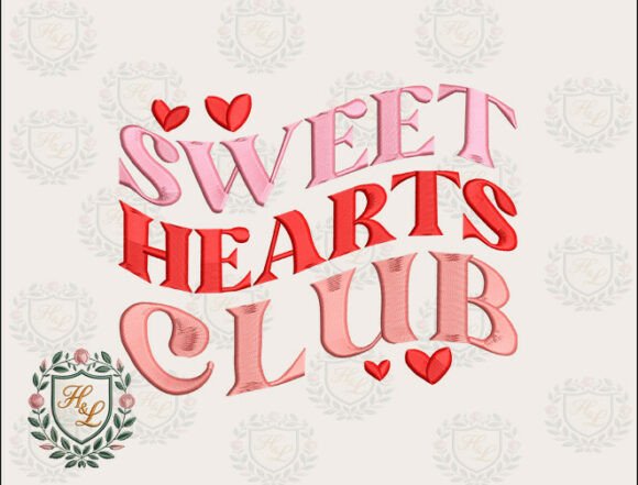 Download Sweethearts Club Embroidery Files - Hearts Collection